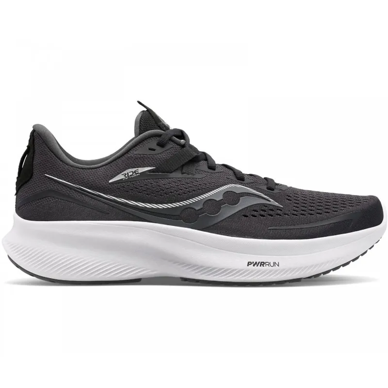 Saucony Men's Ride 15 Black/White